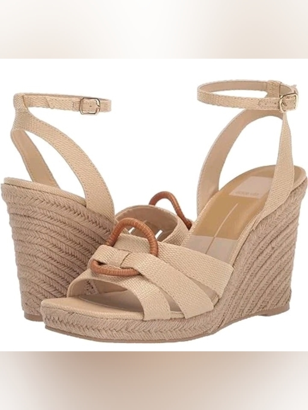 Wedding Guest 10 Chunky Platform Wedge Sandals Boho Espadrilles New